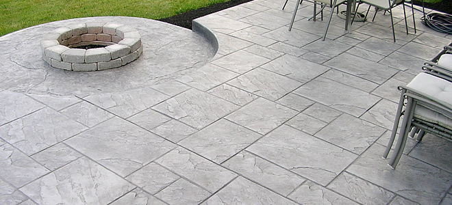 Stamped concrete services in Denver, CO