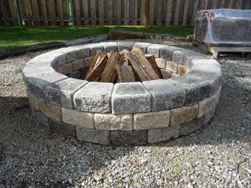 Uni Lock Fire pits