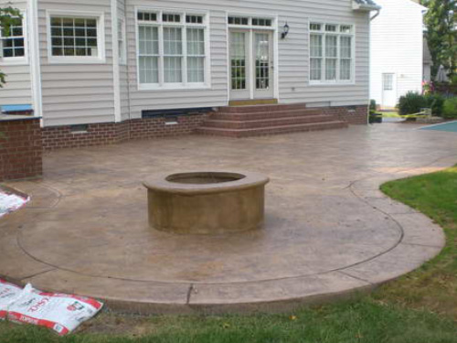 STAMPED CONCRETE
