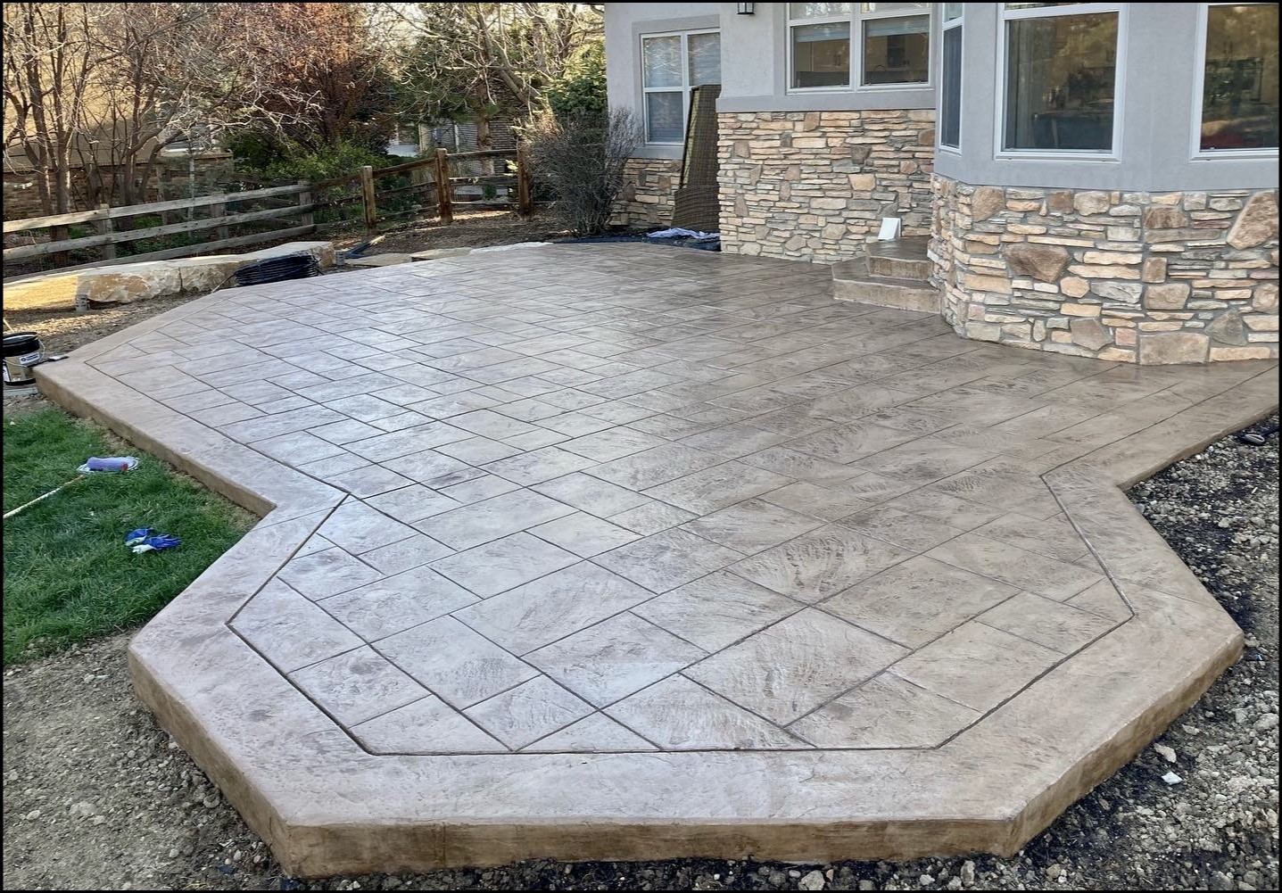Stamped Concrete Patio Denver stamped concrete, stamped patio, denver stamped concrete patio