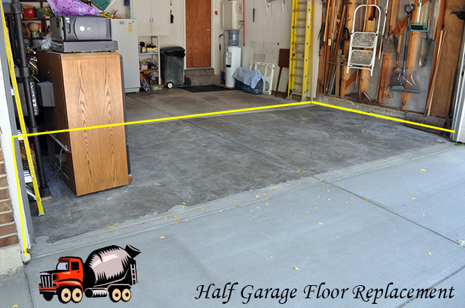 Garage Floor Replacement Broomfield Colorado