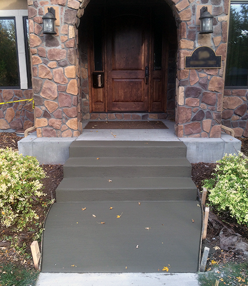 New Concrete Steps - Denver, CO