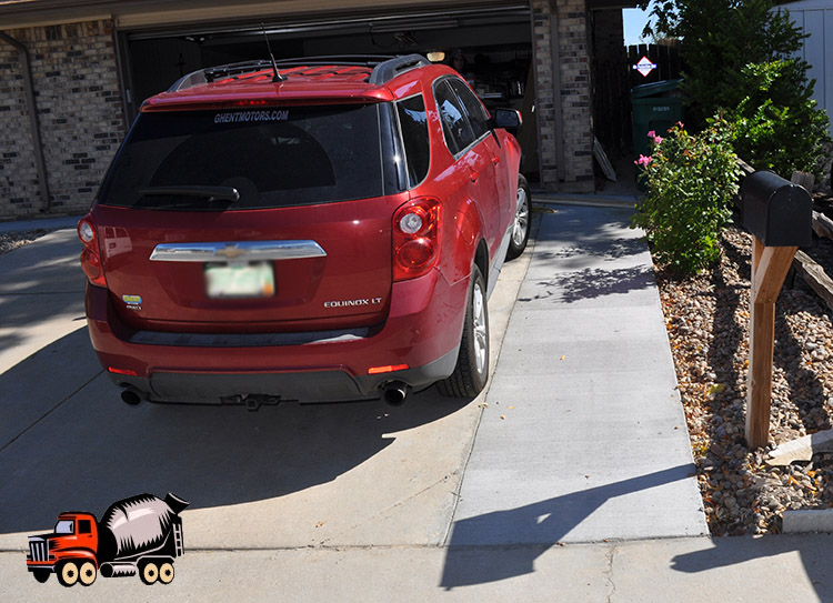 Concrete Driveway Addition - Westminster, CO