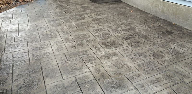 Stamped Concrete Patio in Denver, CO