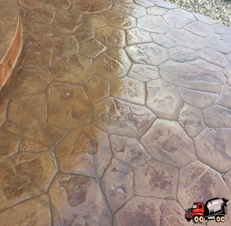 Stamped Concrete Patio in Aurora, CO